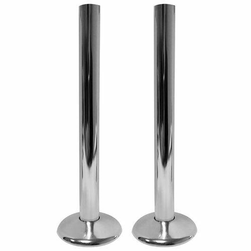 ACSNC15 15MM 200MM CHROME EFFECT PIPEWORK SNAPPIT COVER TALON Image 1
