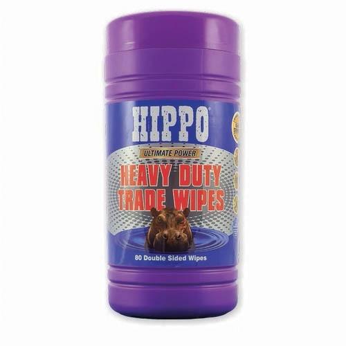 80 PACK HIPPO HEAVY DUTY TRADE WIPES Image 1