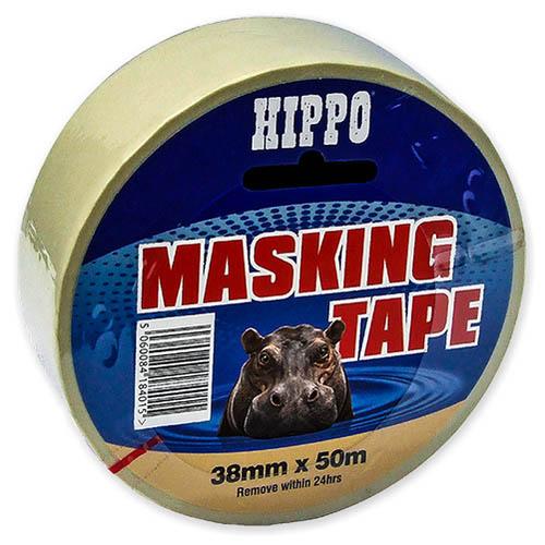 38MMX50M HIPPO BEIGE MASKING TAPE Image 1