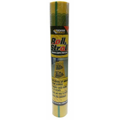 600MMX25M ROLL AND STROLL PREMIUM CARPET PROTECTOR EVERBUILD Image 1
