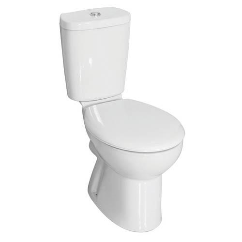 Fresssh White Georgia Plus Close Coupled WC Pan 352480WH