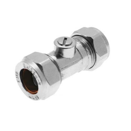 15MM CHROME LP ISOLATING VALVE Image 1