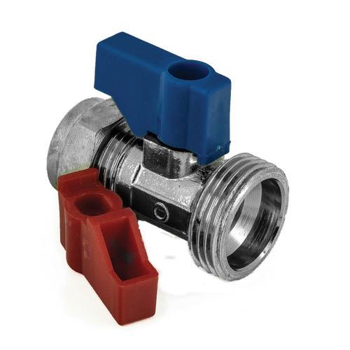 CP Straight Washing Machine Tap (15mm x 3/4")