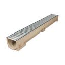 47000 1000MM ACO RAINDRAIN PLUS C/W GALV STEEL GRATING Image 1