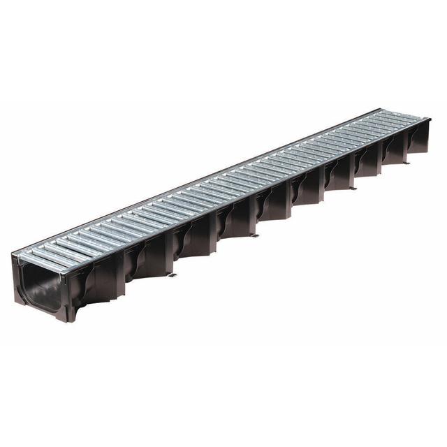 ACO HexDrain with Galvanised Grate A 15 (1000mm)