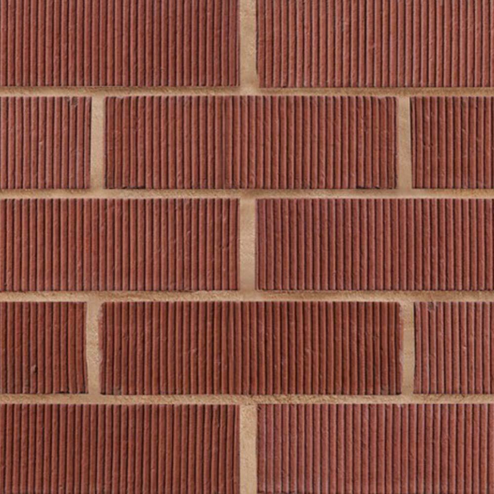 73MM RIBBED RED BRICK CARLTON Image 1