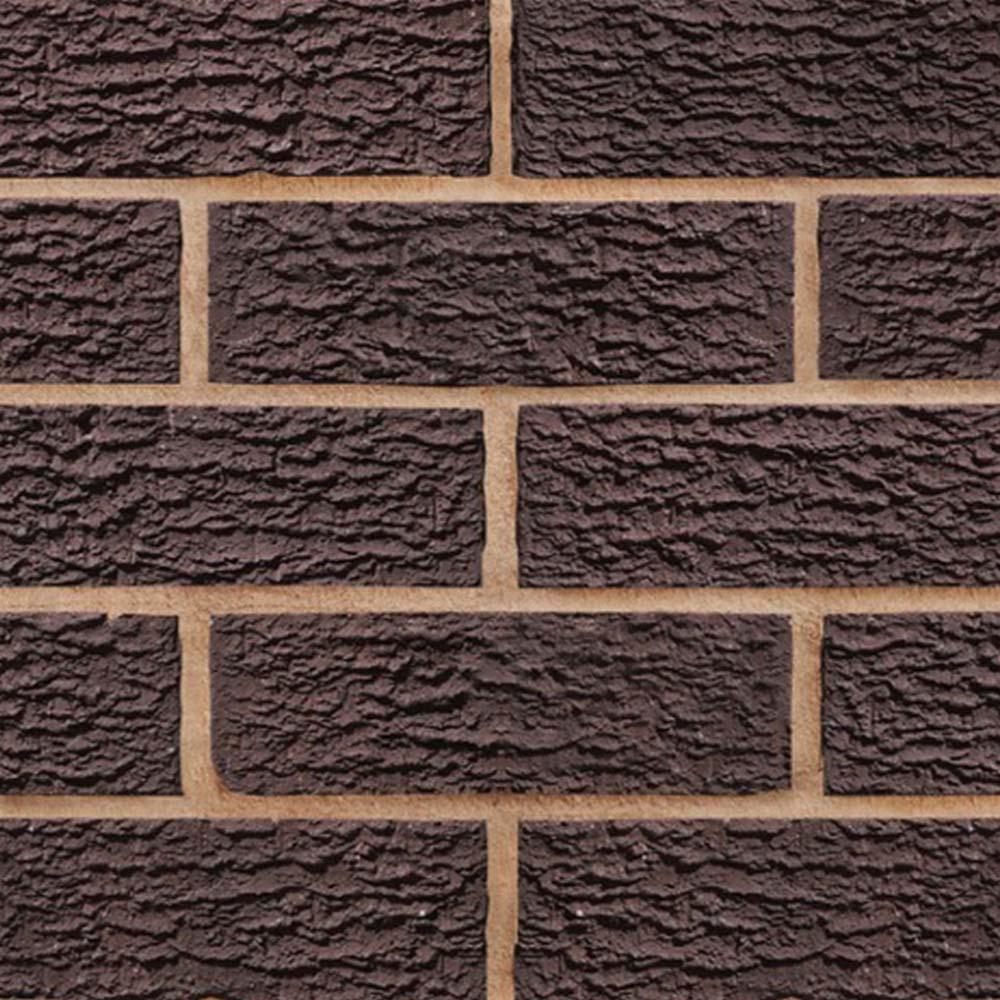 65MM BROWN RUSTIC BRICK CARLTON Image 1