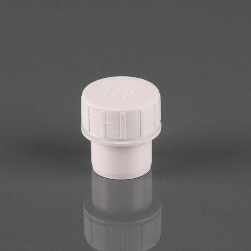 Brett Martin Waste White Access Plug (40mm)