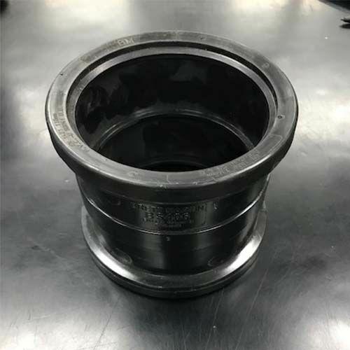 BS406B 110MM PVC BLACK DOUBLE SOCKET PIPE CONNECTOR BRETT MARTIN Image 1