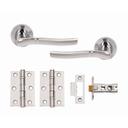 Mode Door Pack - Polished/Satin Chrome Dual Finish Image 1