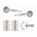 Open Door Pack - Polished Stainless Steel / Satin Chrome Dual Finish Image 1