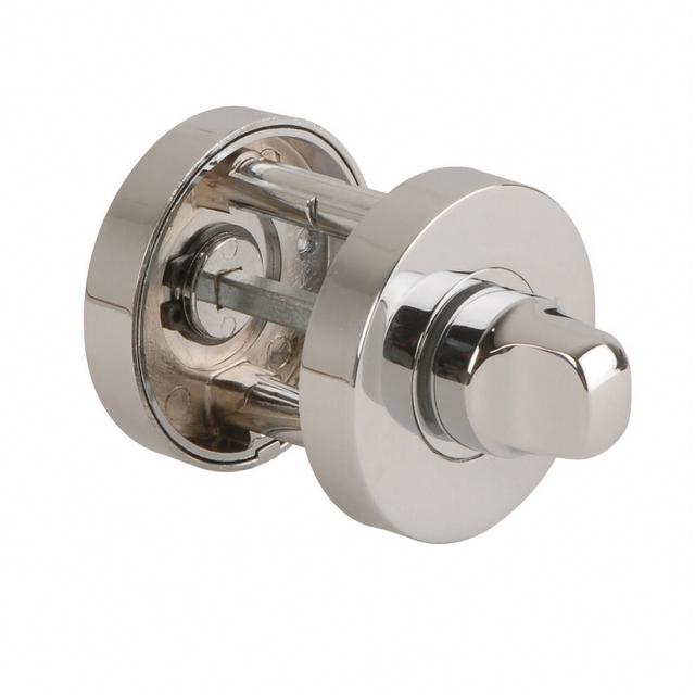 UNION Jigtech Round Bathroom Turn & Release Set - Satin Chrome Plate