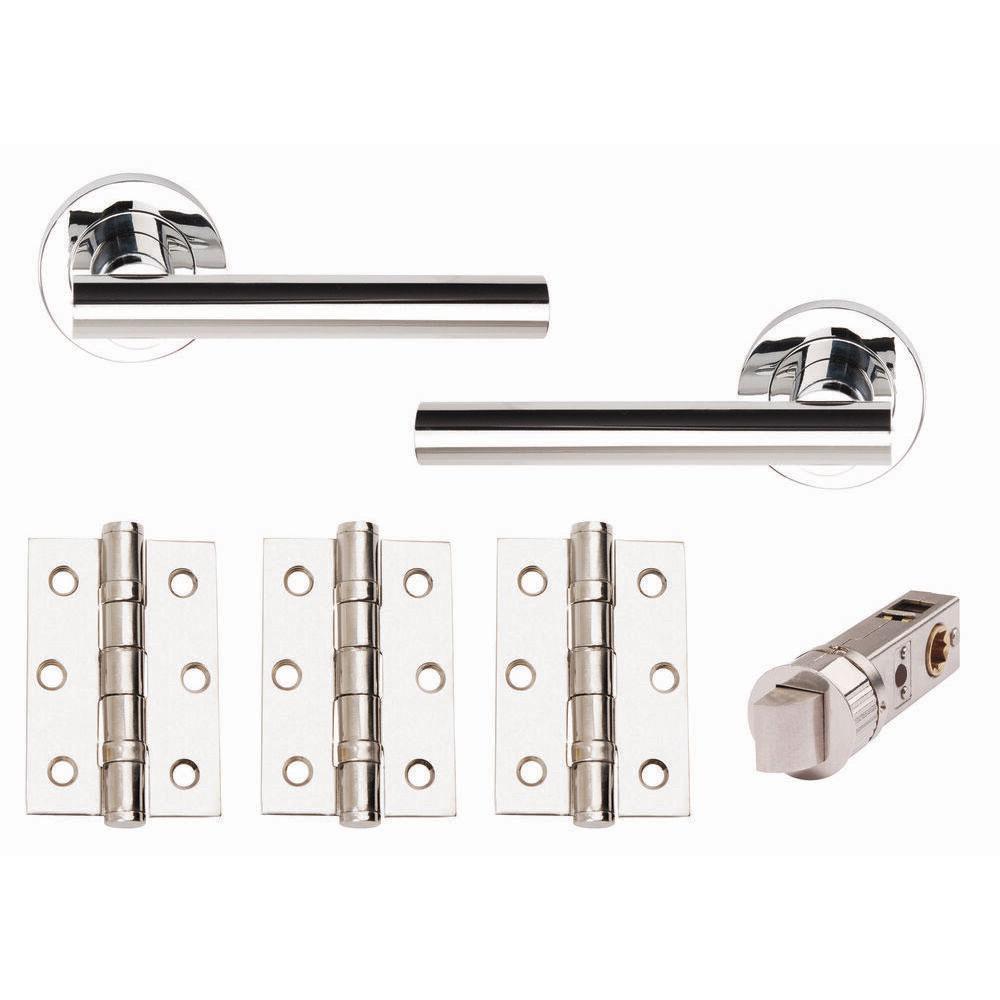 Sultan Smart Internal Door Pack - Polished Chrome Image 1