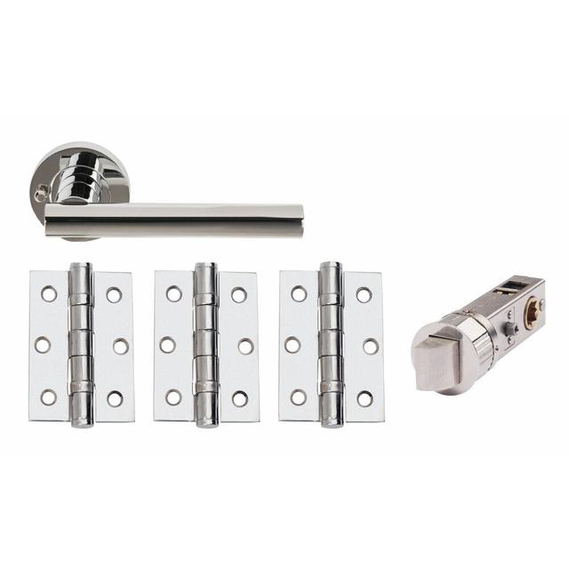 UNION Sultan Smart Privacy Door Pack - Polished Chrome
