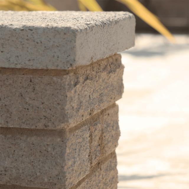Bradstone Buff Std Walling Accessories Textured Coping Stone