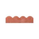 600X50X150mm Red Scalloped Edging Bradstone