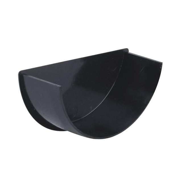 Brett Martin Anthracite Half Round Internal Stop End (112 x 65mm)