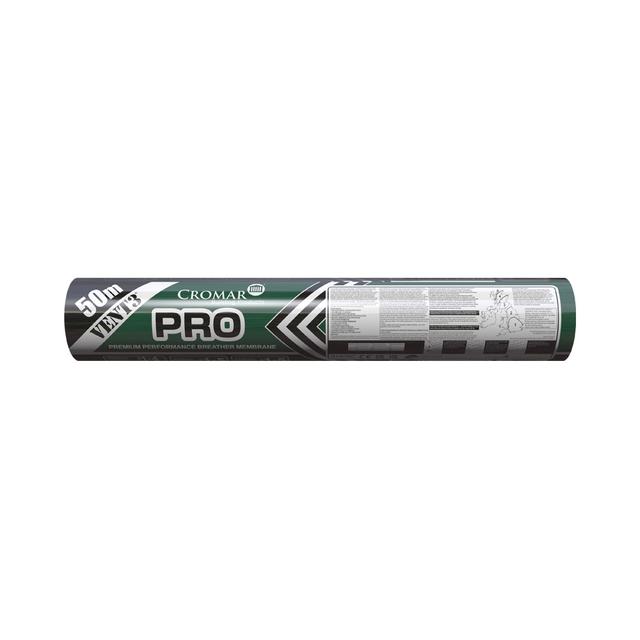 Cromar Vent3 Pro 165gsm Breathable Membrane (1.5 x 50m)