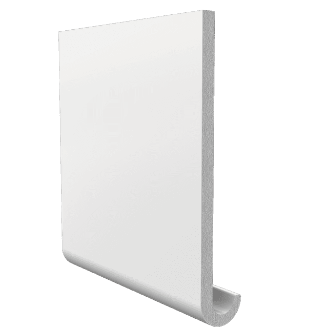 Freefoam Roofline White Bullnose Window Board (225 x 10mm 5m)