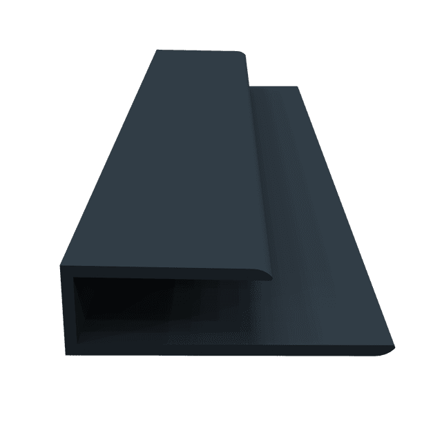 Freefoam Roofline Anthracite Grey Soffit J' Trim / Starter Trim (5m)