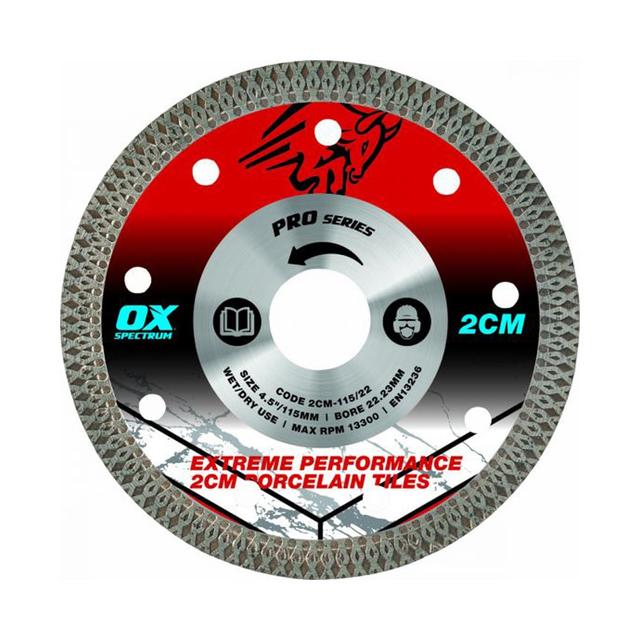 OX Pro Porcelain Cutting Blade (2cm)