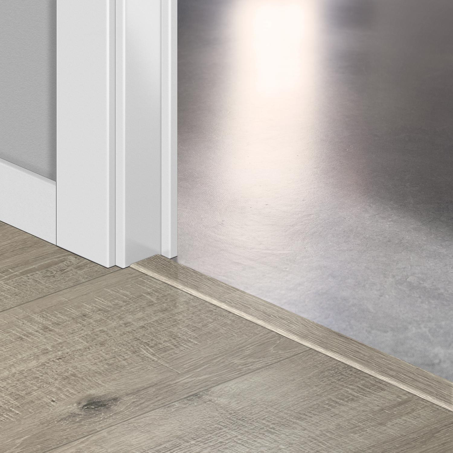 2150mm Quickstep Laminate Incizo Saw Cut Oak Grey Profile Image 5