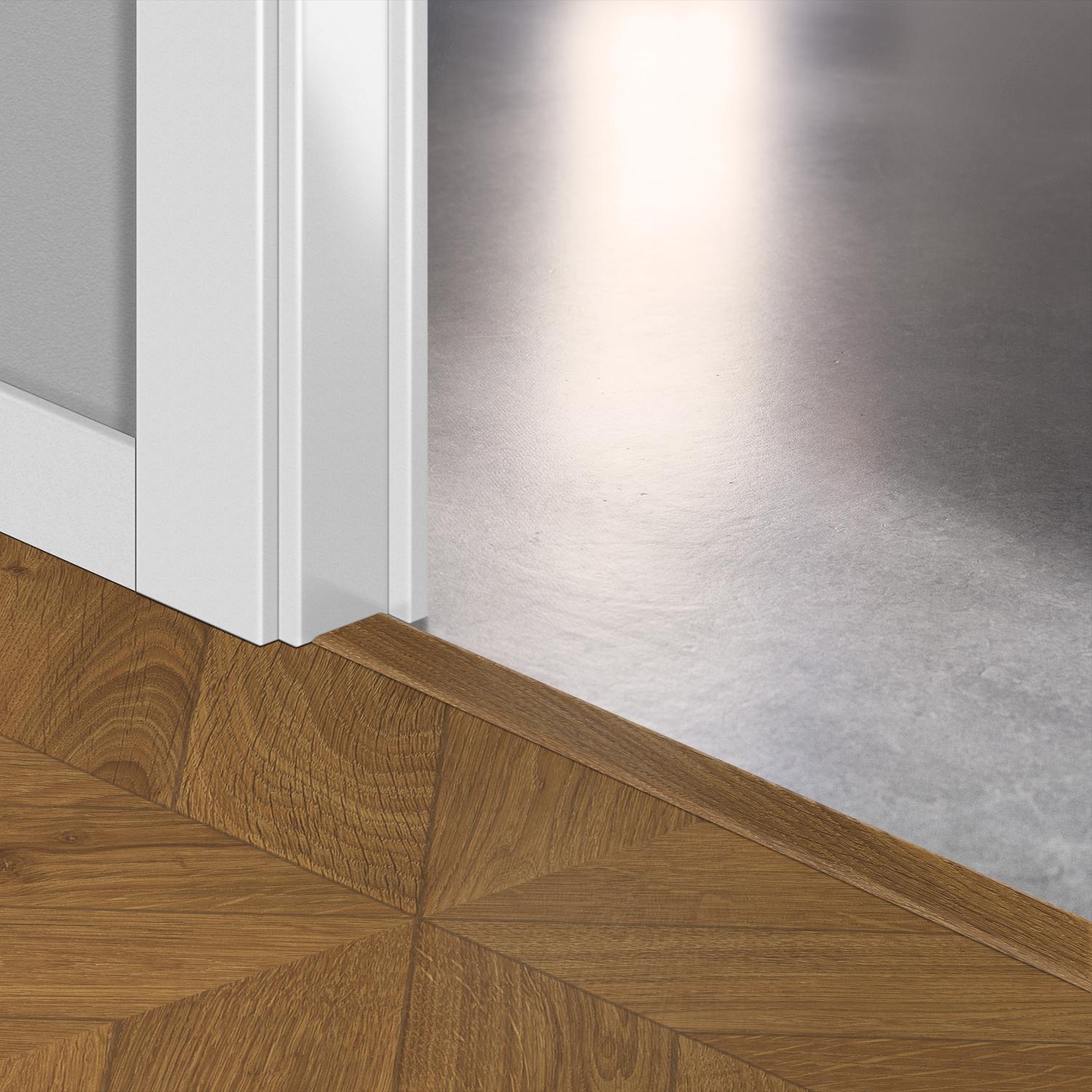 2150mm Quickstep Laminate Incizo Chevron Oak Brown Profile Image 5