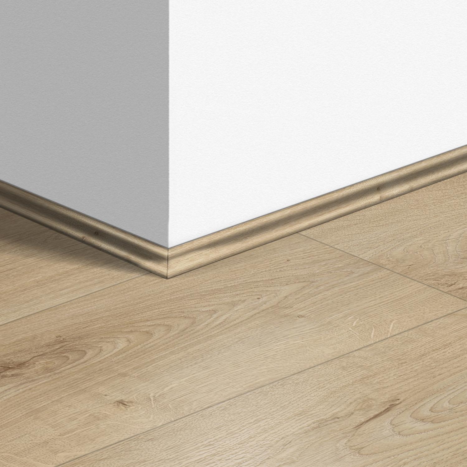 17mm 2400mm Quickstep Classic Oak Beige Laminate Scotia Image 5