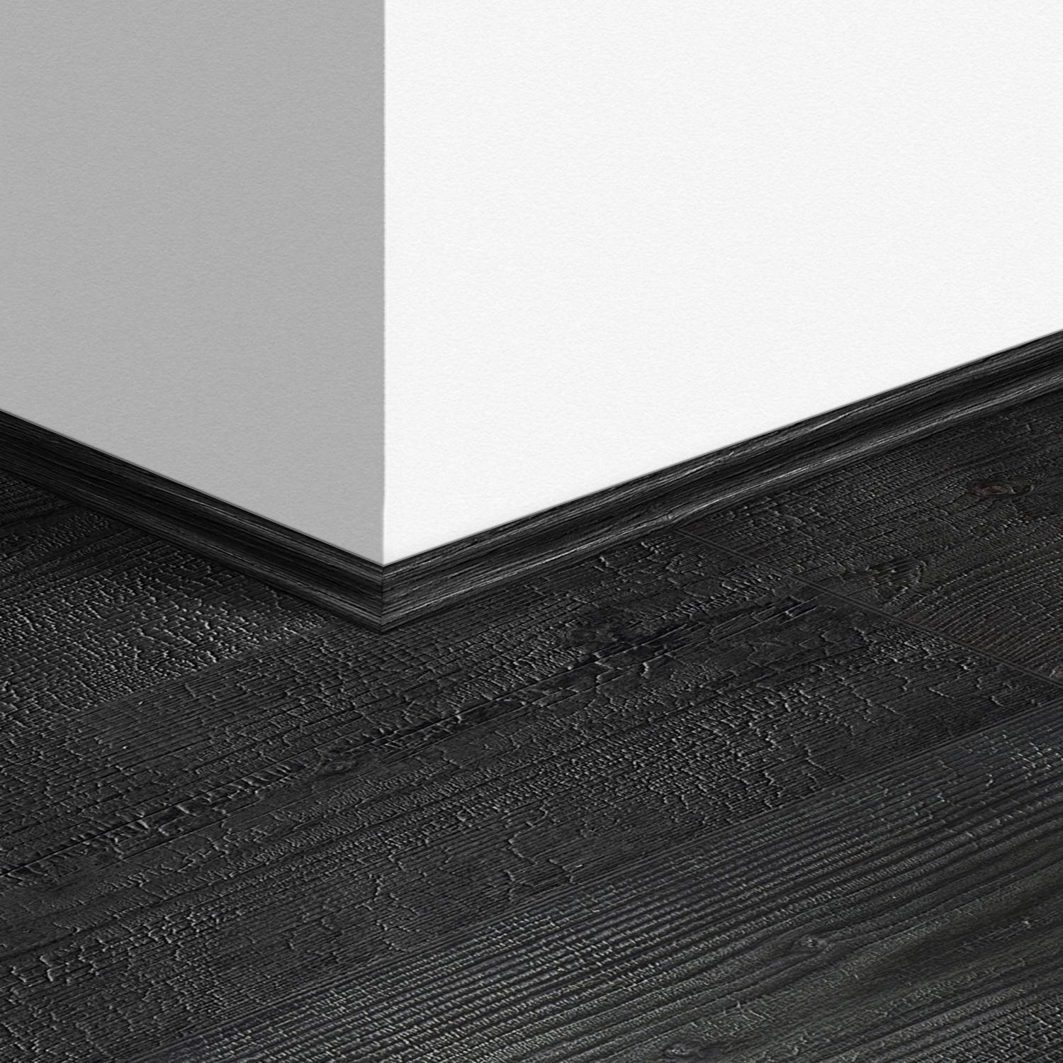 17mm 2400mm Quickstep Burned Planks Laminate Scotia Image 5