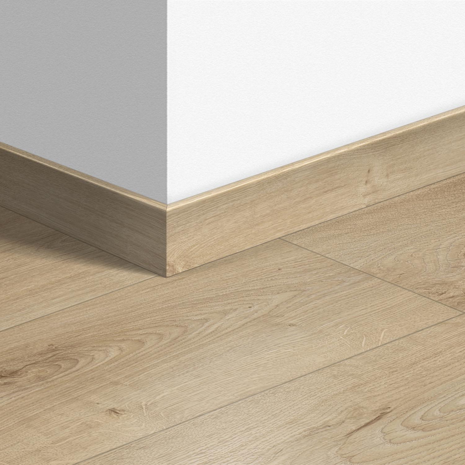 58X12mm 2400mm Quickstep Classic Oak Beige Laminate Skirting Image 5