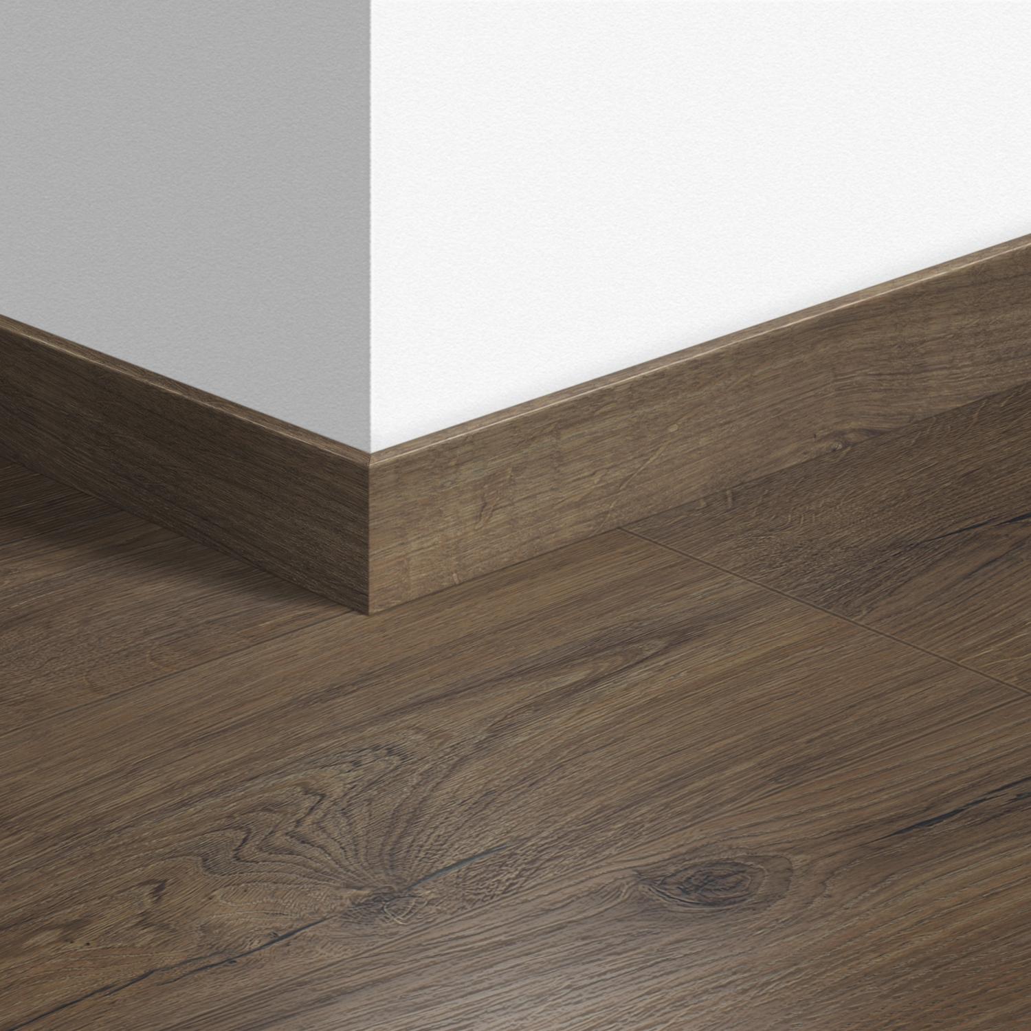58X12mm 2400mm Quickstep Classic Oak Brown Laminate Skirting Image 5