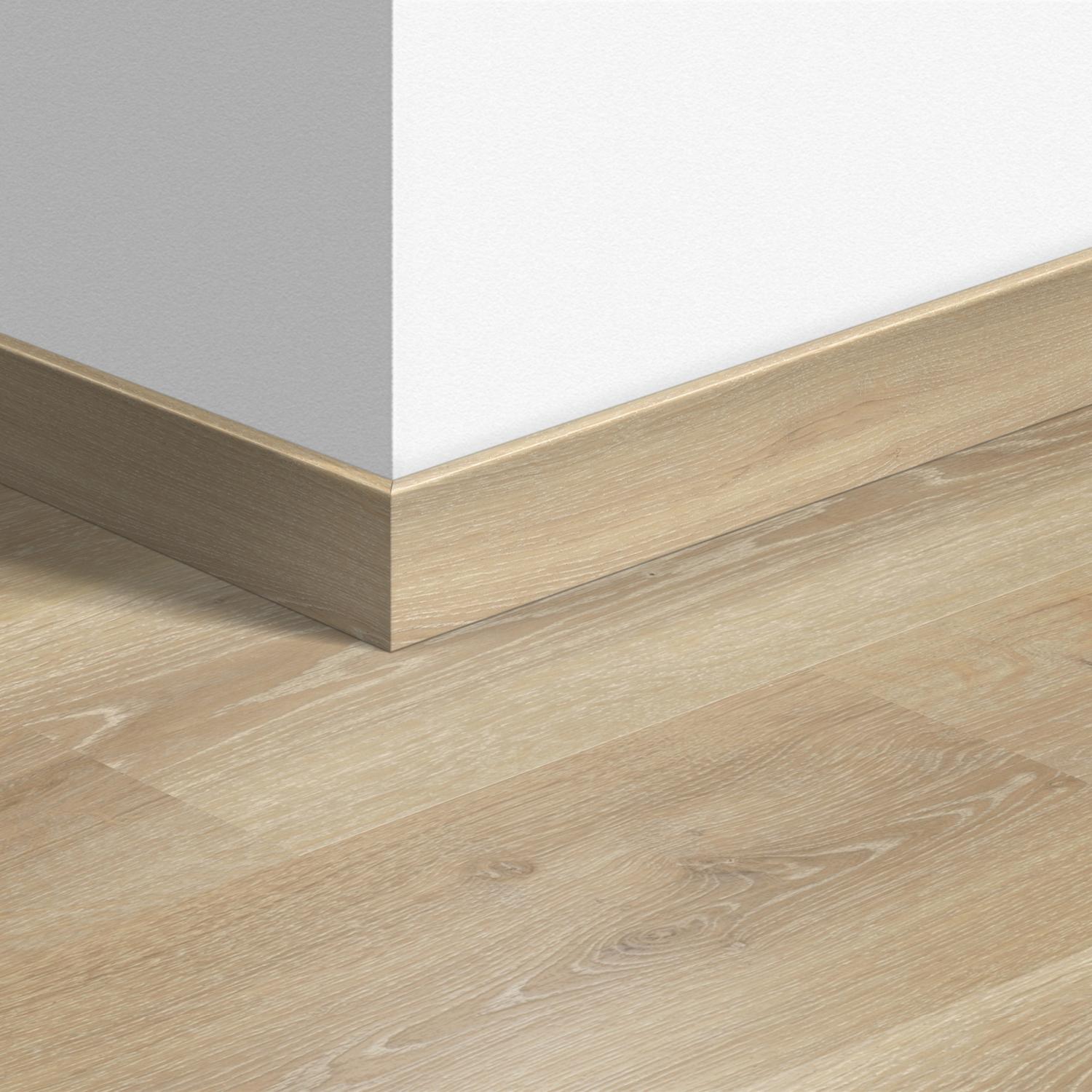 58X12mm 2400mm Quickstep Tennessee Oak Light Wood Laminate Skirting Image 5