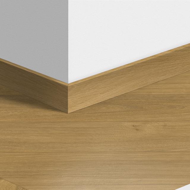 Quick-Step Chevron Oak Natural Laminate Skirting (58 x 12mm 2400mm)