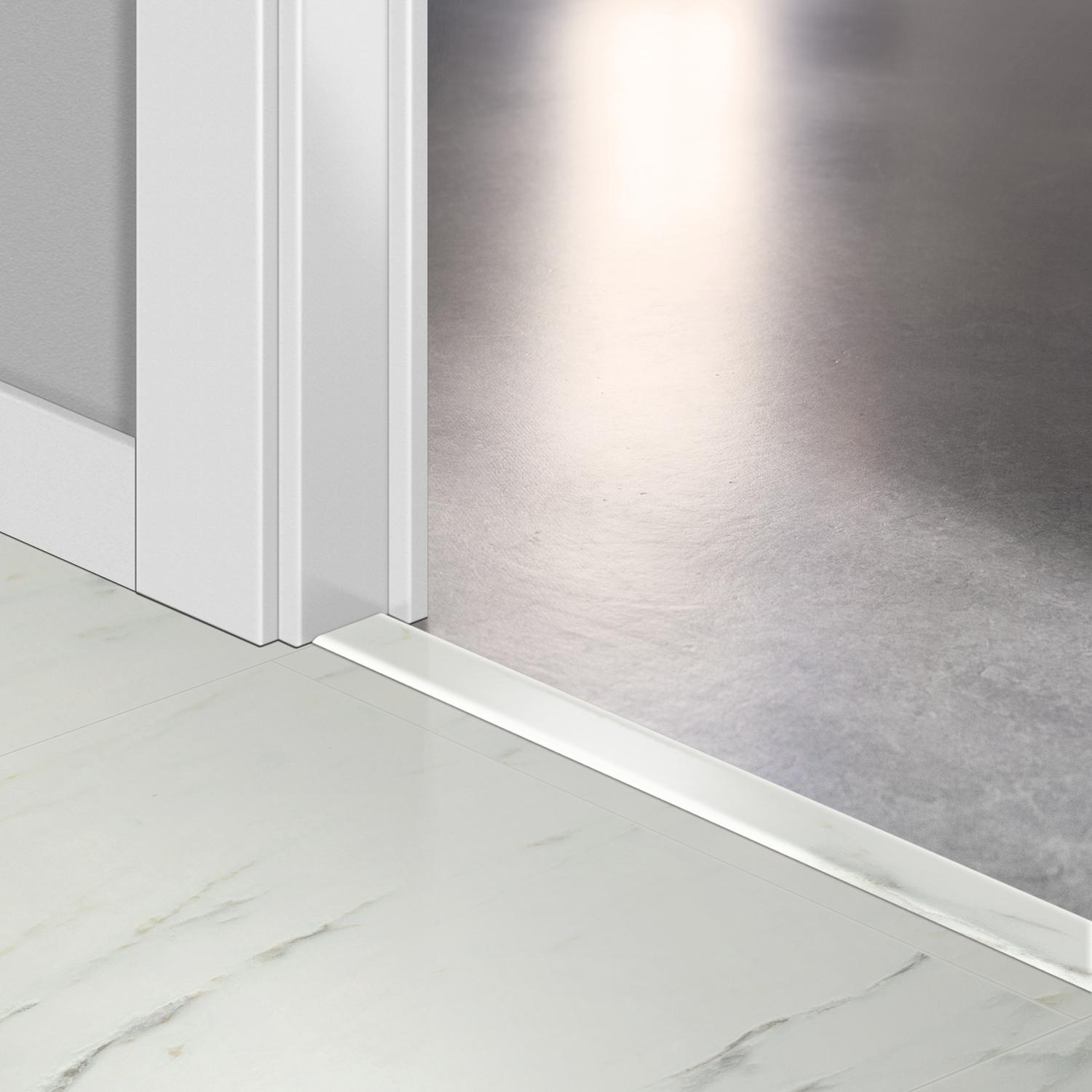 2000mm Quickstep Vinyl Incizo Marble Carrara White Profile Image 5