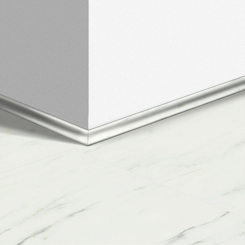 17mm 2400mm Quickstep Vinyl Marble Carrara White Scotia Image 5