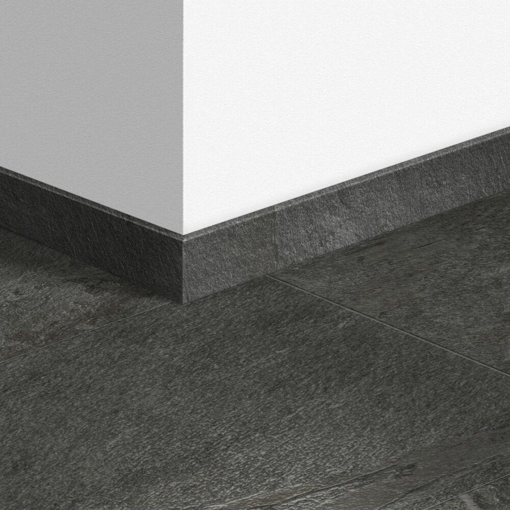 58X12mm 2400mm Quickstep Vinyl Black Slate Skirting Image 5