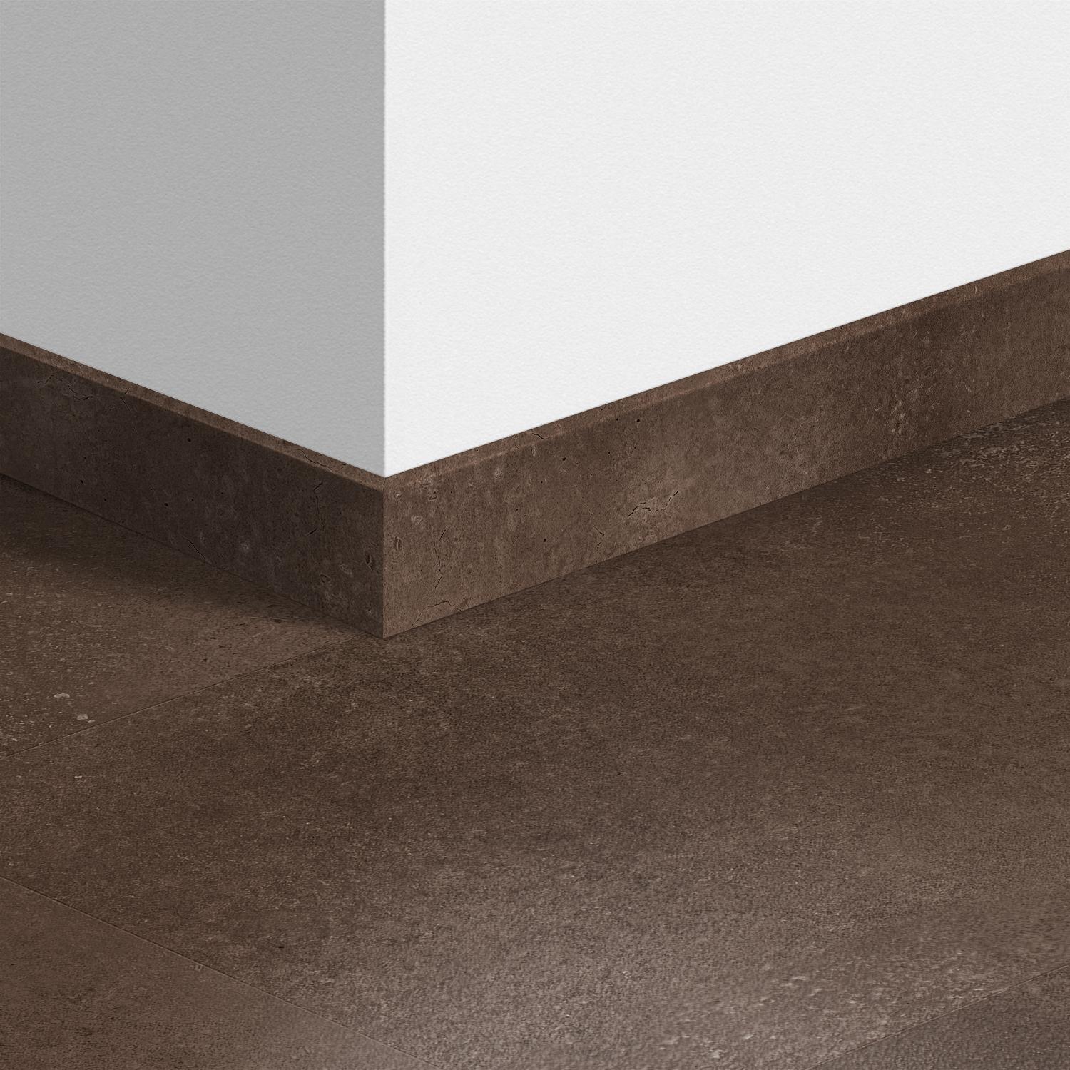 58X12mm 2400mm Quickstep Vinyl Cinnamon Rock Skirting Image 5