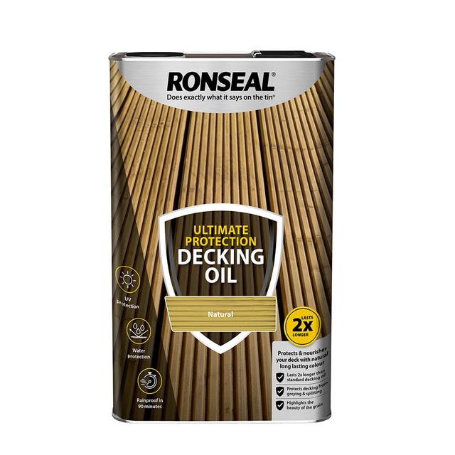Ronseal Natural Ultimate Protection Decking Oil (5L)