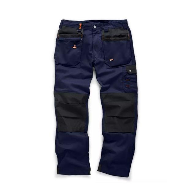 Scruffs Regular Leg Navy Worker Plus Trouser