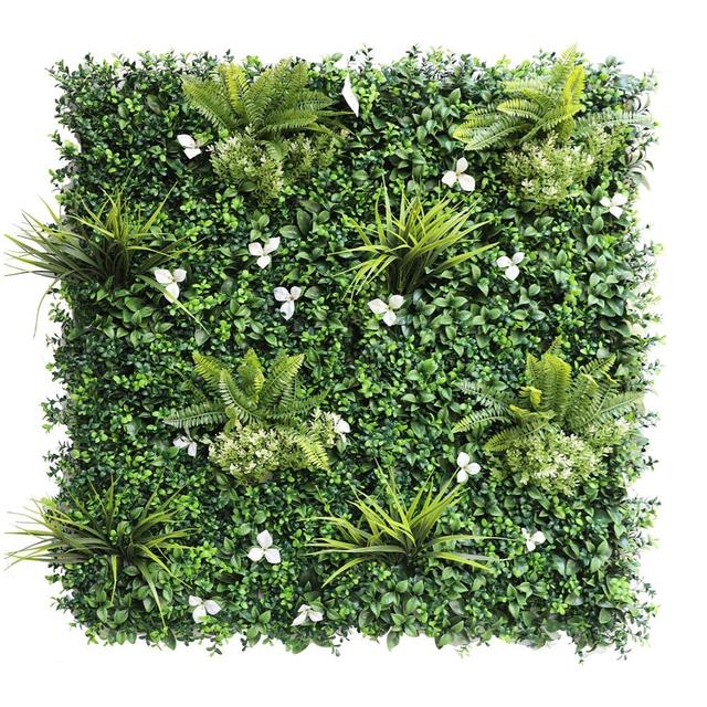 Juliet Single Panel Artificial Living Wall (100 x 100cm)