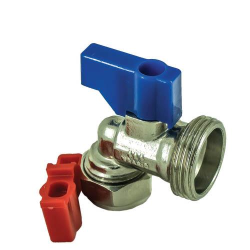 CP Angled Washing Machine Tap (15mm x 3/4")