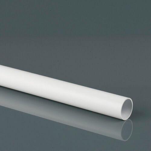 Brett Martin Solvent White MuPVC Plain Ended Waste Pipe (40mm 3m)