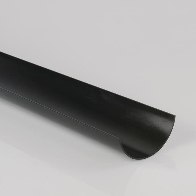 Brett Martin Black Half Round Gutter (112 x 65mm)