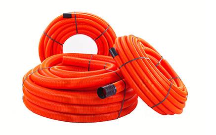 Polypipe Orange Ridgicoil Street Lighting