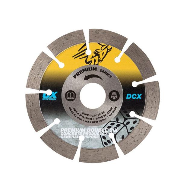OX Spectrum Double Six General Purpose Diamond Blade