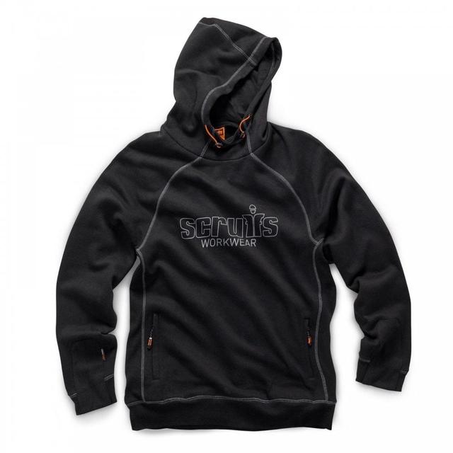 Scruffs Black Trade Hoodie