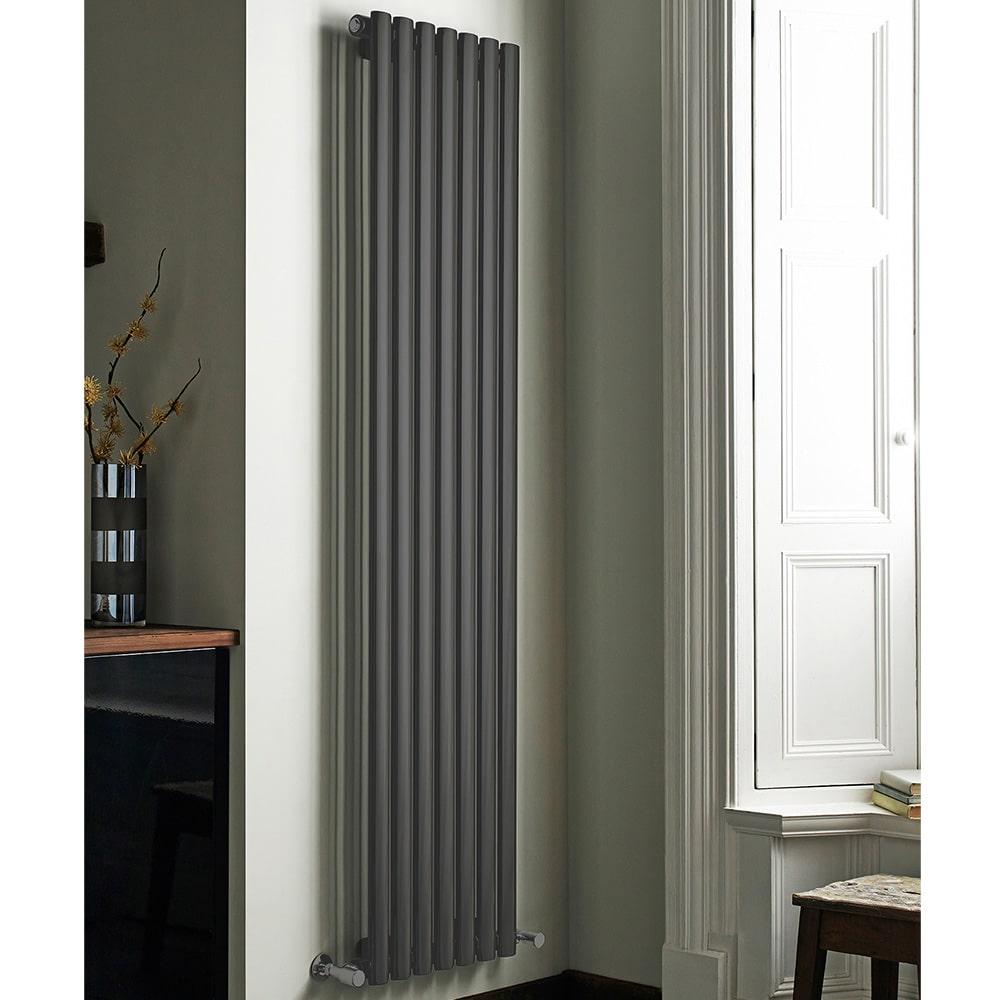K-RAD Aspen Anthracite Vertical Single Radiator