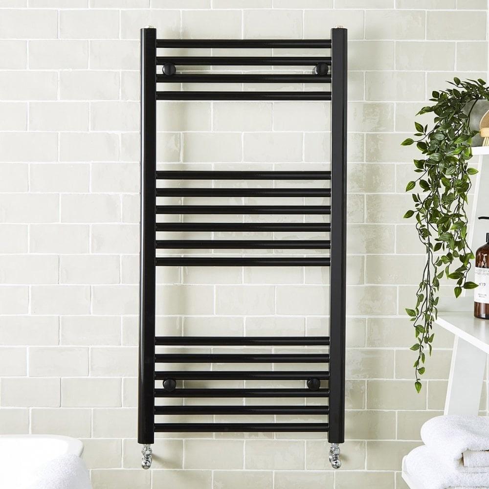 Kartell K-RAD Black Straight Towel Rail-min.jpg